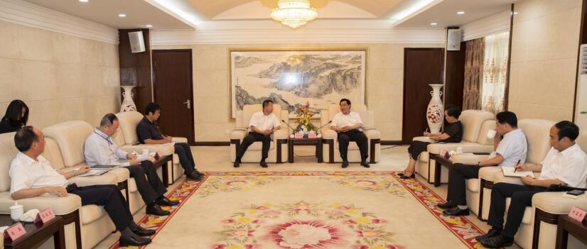 AG真人集团赴资阳市开展相助交流